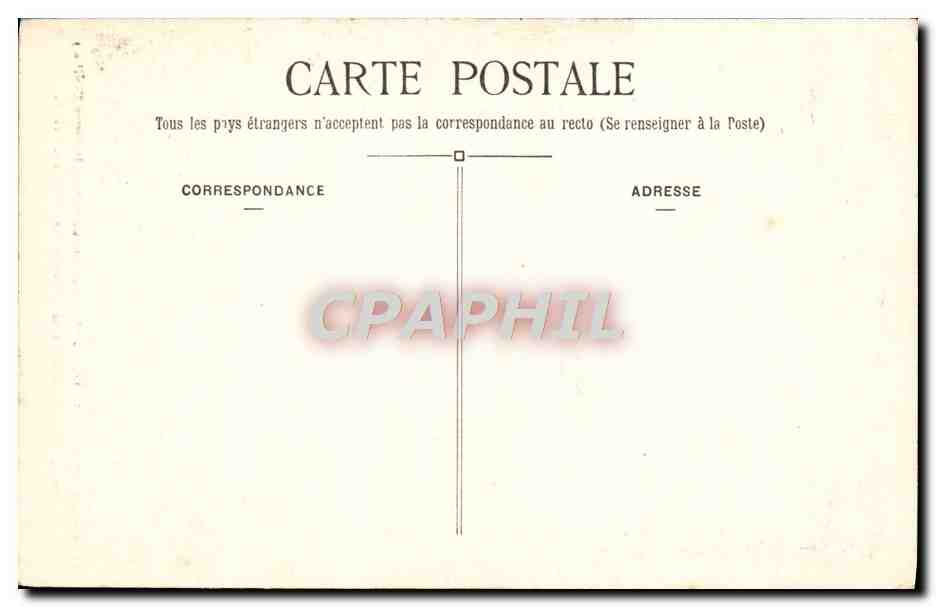 CPA Azay Le Rideau Credence En Marqueterie italienne  — Verso