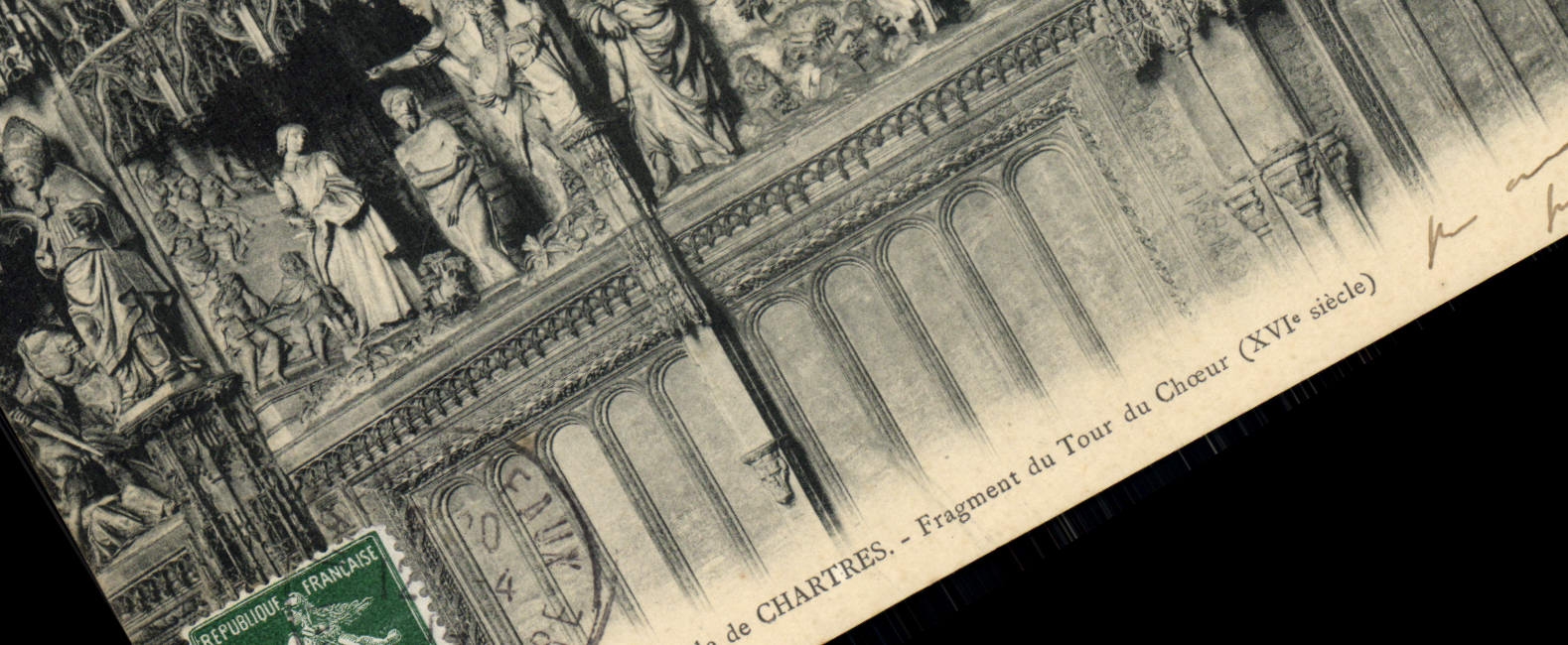 Chartres - Fragment du Tour du Chœur (XVIe siècle) - Éditeur non visible