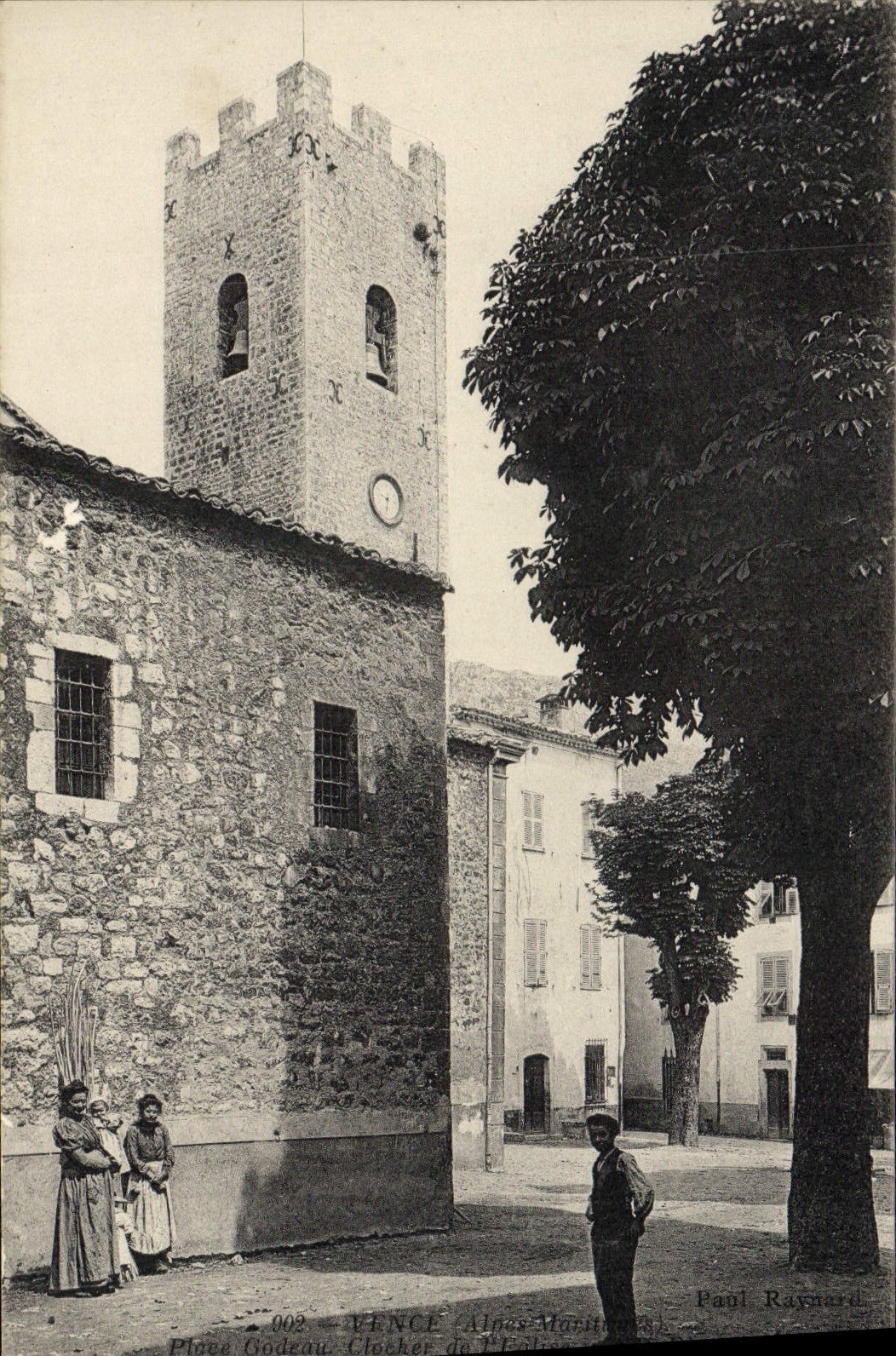 Vince - Clocher de l'Église — Paul Raynard, n° 002