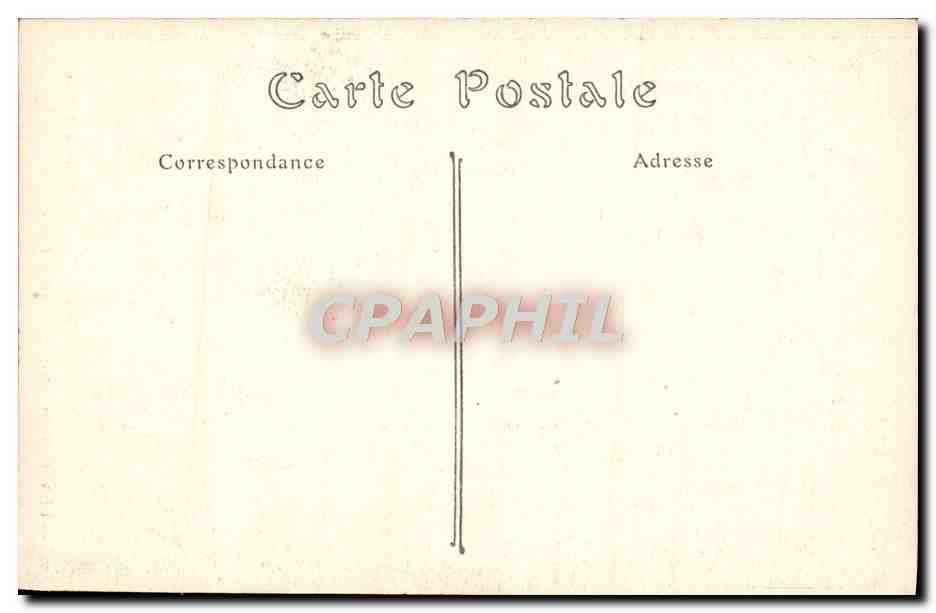 CPA Vence Portail De I'Ancien eveche  — Rückseite