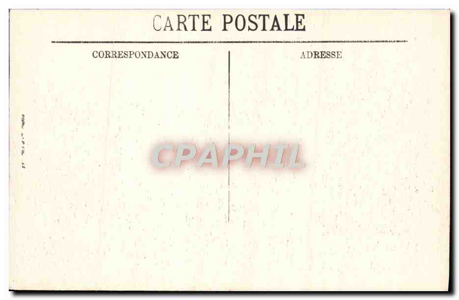 CPA Grasse Vue Entre Les Oliviers — Rückseite