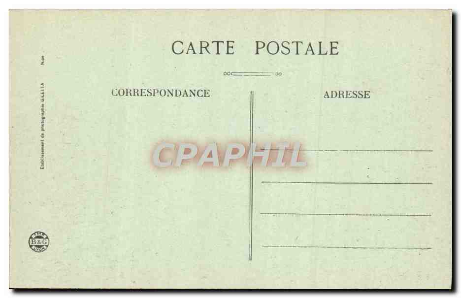 CPA Grasse Vue Generale Prise Du Cote Ouest — Rückseite