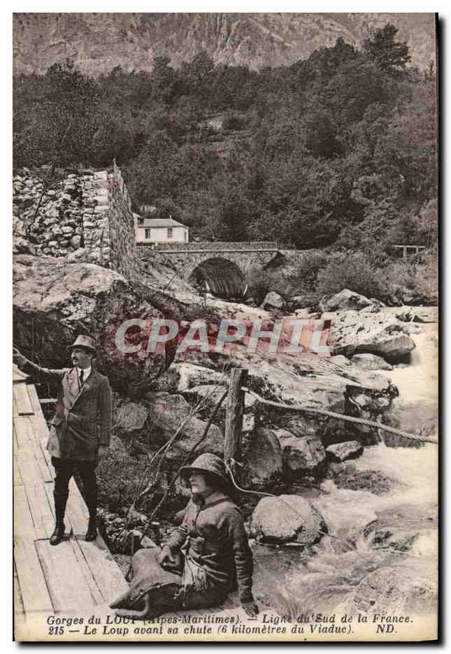 Gorges du LOUP (Alpes-Maritimes) — Ligne du Sud de la France — N° 215
