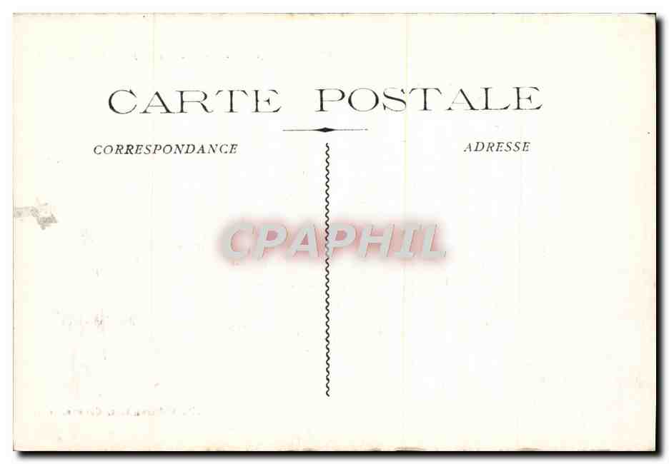 CPA Cannes Ile St Honorat Chateau Fort — Rückseite