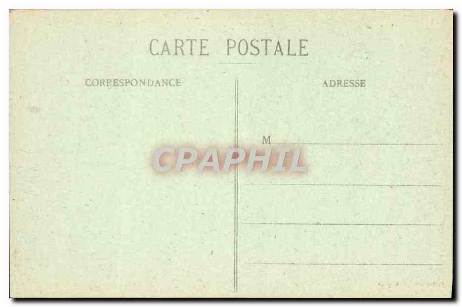 CPA Hyeres La Rade Bateaux — Rückseite