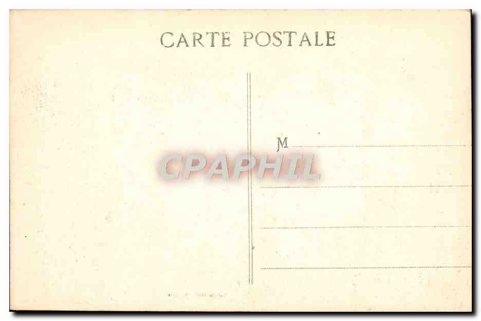 CPA Cote D'Azur A Vol D'Oiseau De Menton A Cannes — Rückseite