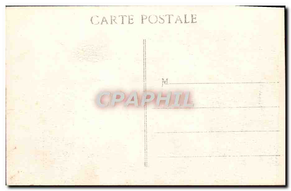 CPA Cote d'azur a vol d'aeroplane de Nice a Menton — Rückseite