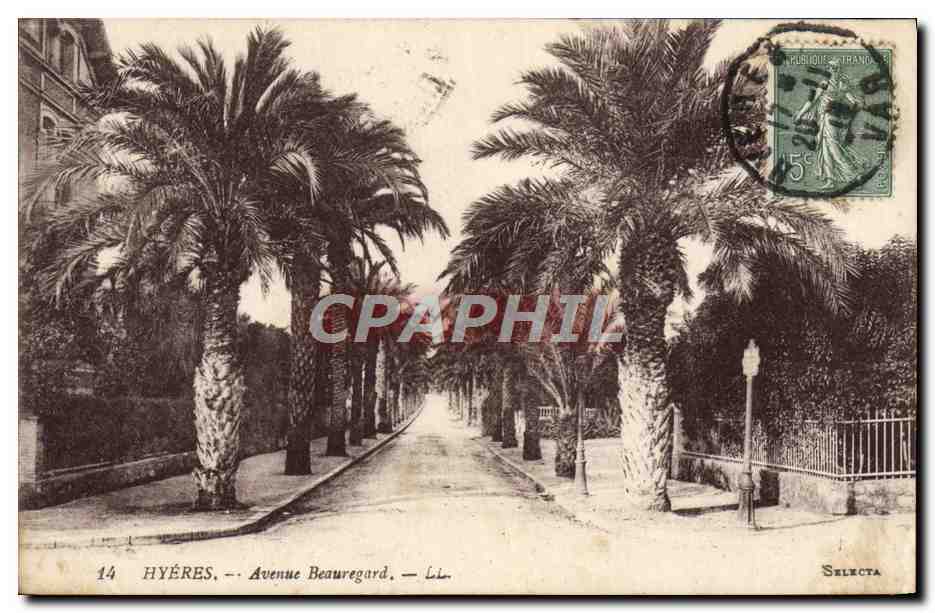 CPA Hyeres Avenue Beauregard