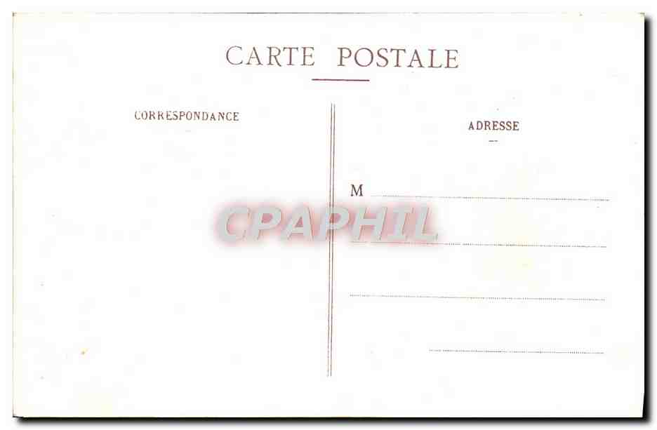 CPA Nice Jardins Gambetta Palmiers — Rückseite