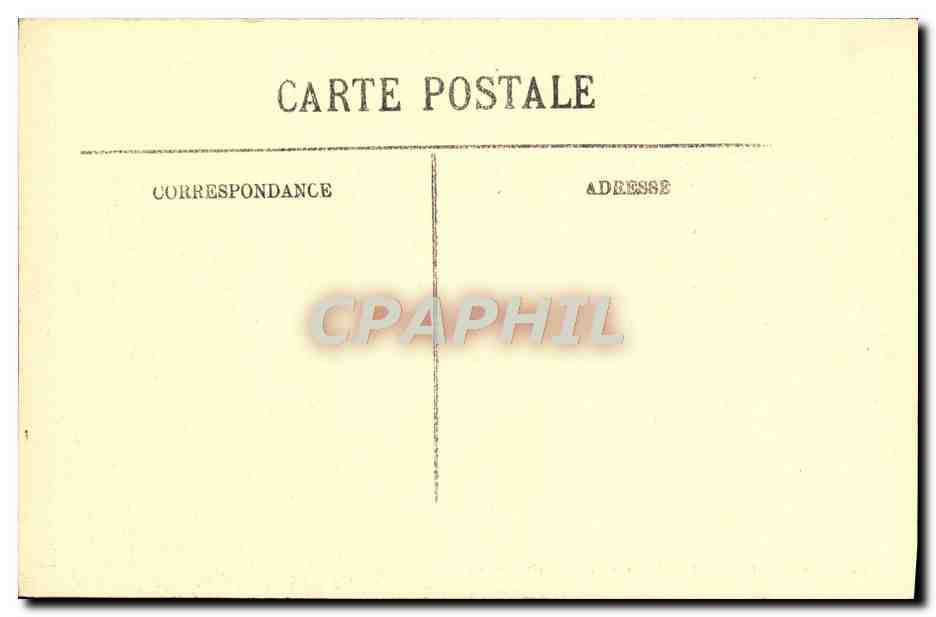CPA Langeais Habitation De Troglodytes — Rückseite