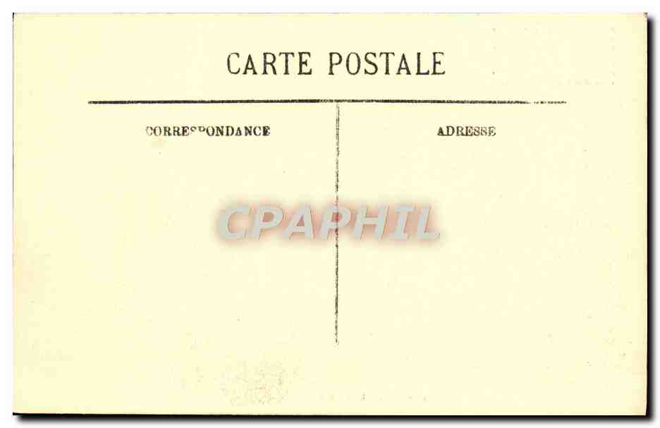 CPA Langeais Le Chateau — Rückseite
