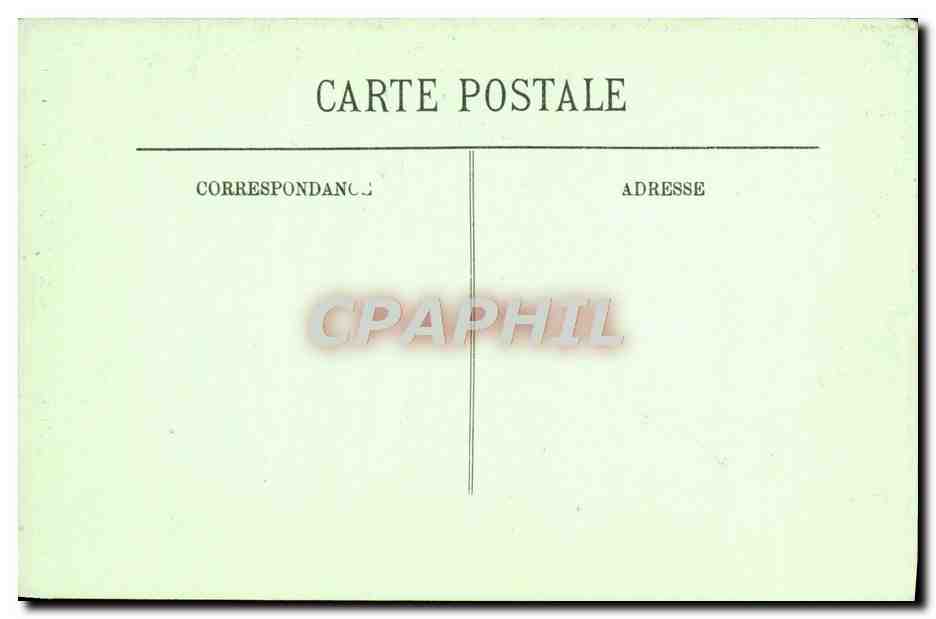CPA Chenonceaux Le Chateau La Salle A Manger — Rückseite