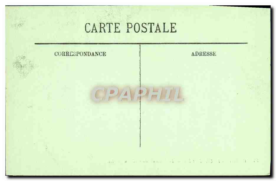 CPA Chenonceaux Le Vestibule Du Chateau — Rückseite