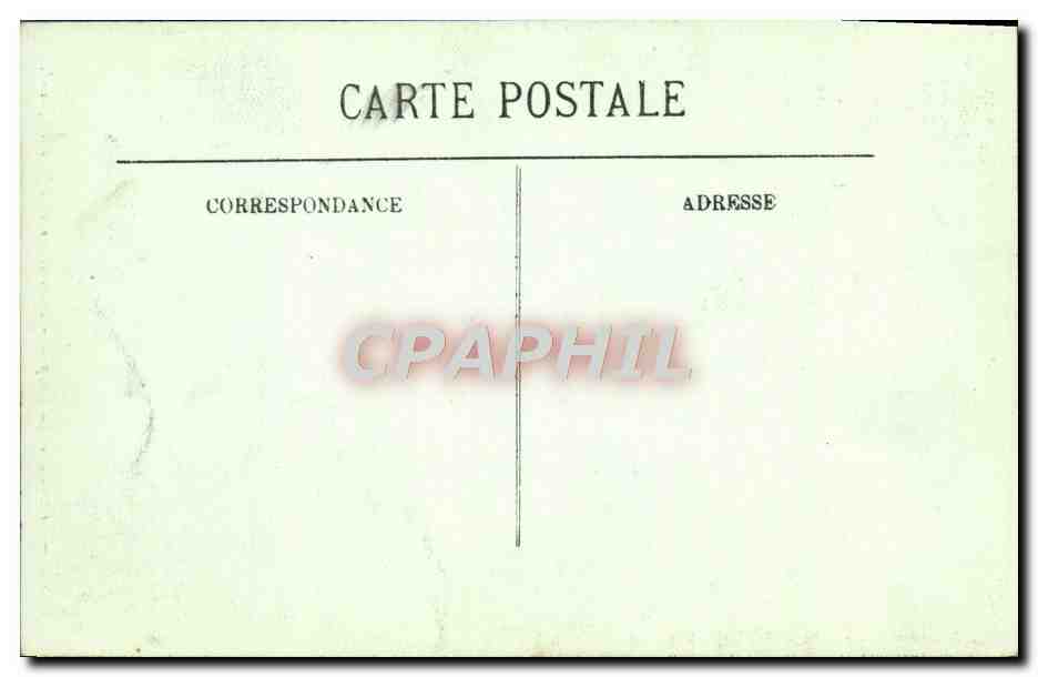 CPA Usse Le Chateau La Chapelle Stalles Attribuees A Jean Goujon — Rückseite