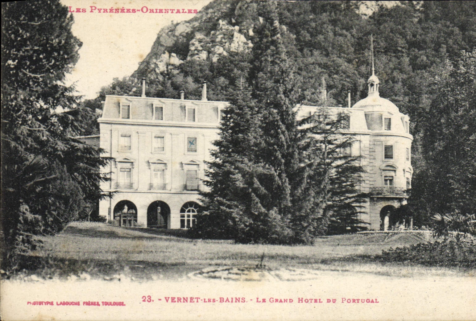 CPA Vernet Les Bains Le Grand Hotel du Portugal