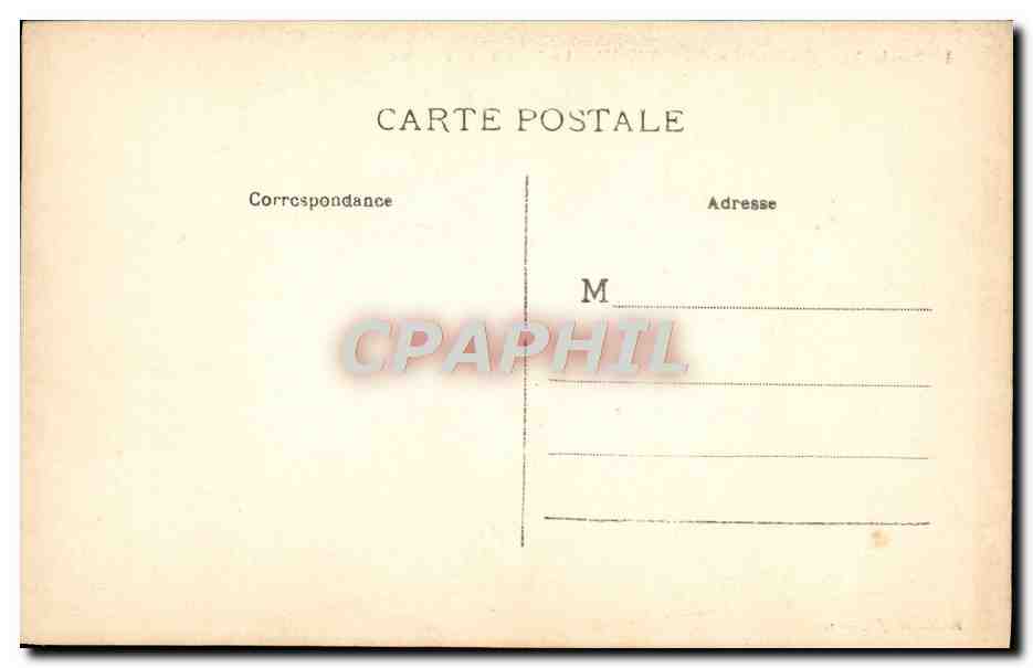 CPA Vernet Les Bains Le casino — Rückseite