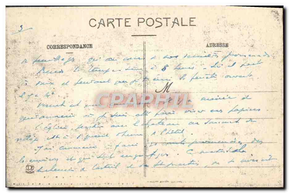 CPA Vernet Les Bains Vue d'ensemble des etablissements et de la station — Rückseite