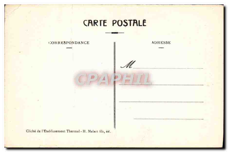 CPA Corneilla Du Conflent pres Vernet Les Bains  — Rückseite