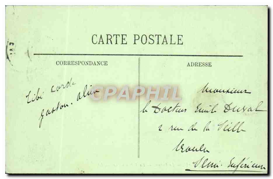 Fontainebleau — Il Palazzo — La Biblioteca — LL. — Verso