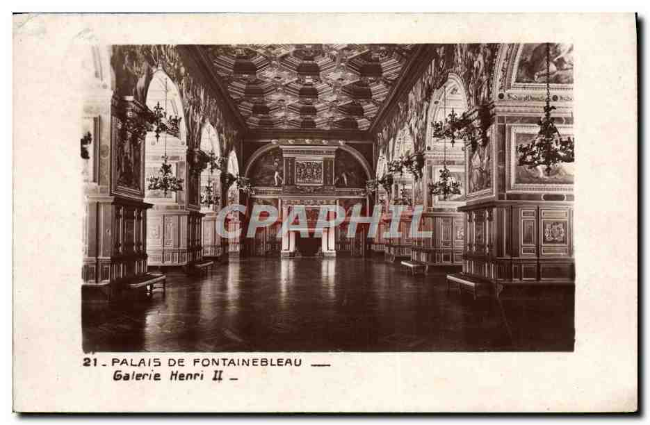 Palast von Fontainebleau — Galerie Henri II — Édition des Musées Nationaux