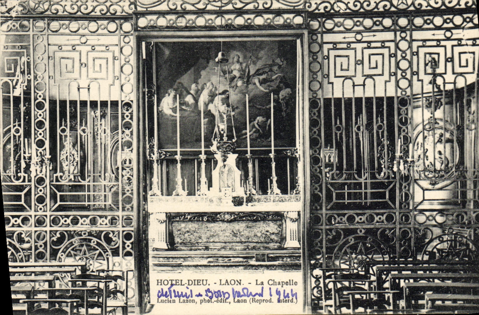 CPA Hotel Dieu Laon La Chapelle