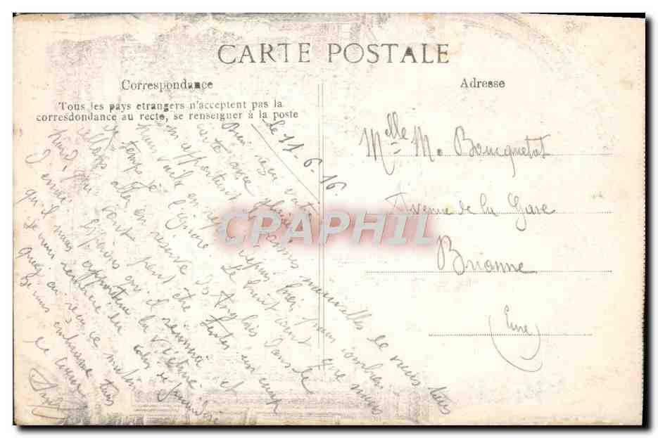 LIESSE (Aisne) — Notre-Dame — Der Heiligtum — Meister Hotel — Rückseite