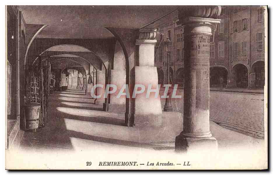 CPA Remiremont Les Arcades