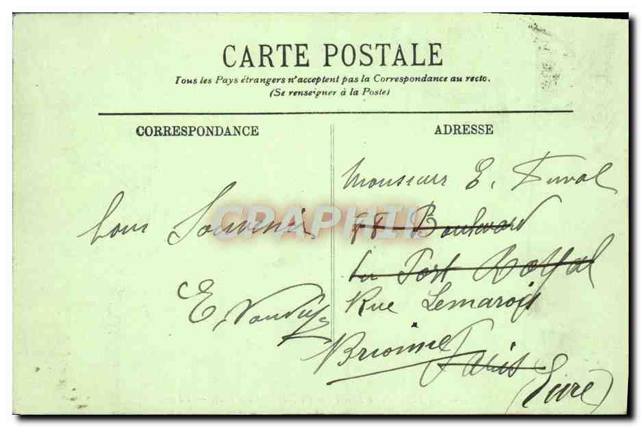 Gérardmer — La Vallée de la Bresse vue du Moutiers des Fées — LL. — n° 219 — Reverso