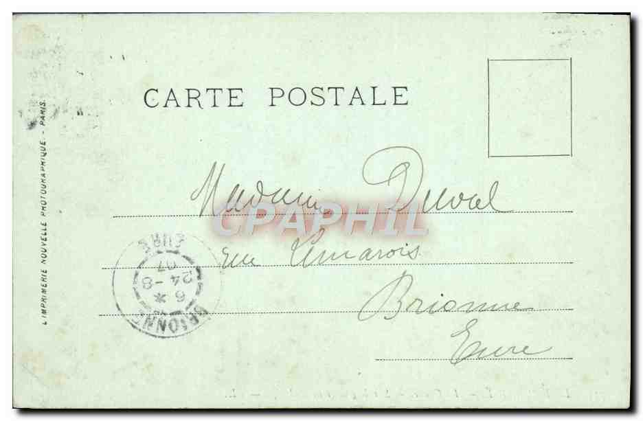 Le Dauphiné — La Grave — Auf dem Gletscher der Meije — LL. — N° 715 — Rückseite