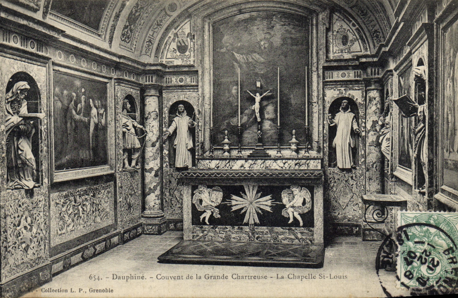 La Chapelle Saint-Louis — Couvent de la Grande Chartreuse — Collection L. P., Grenoble