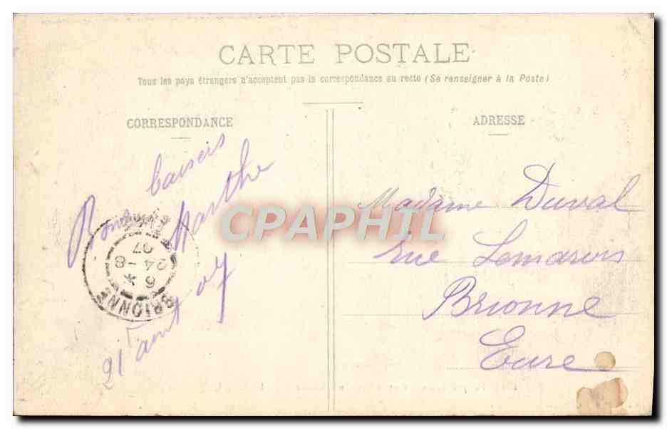 La Chapelle Saint-Louis — Couvent de la Grande Chartreuse — Collection L. P., Grenoble — Rückseite