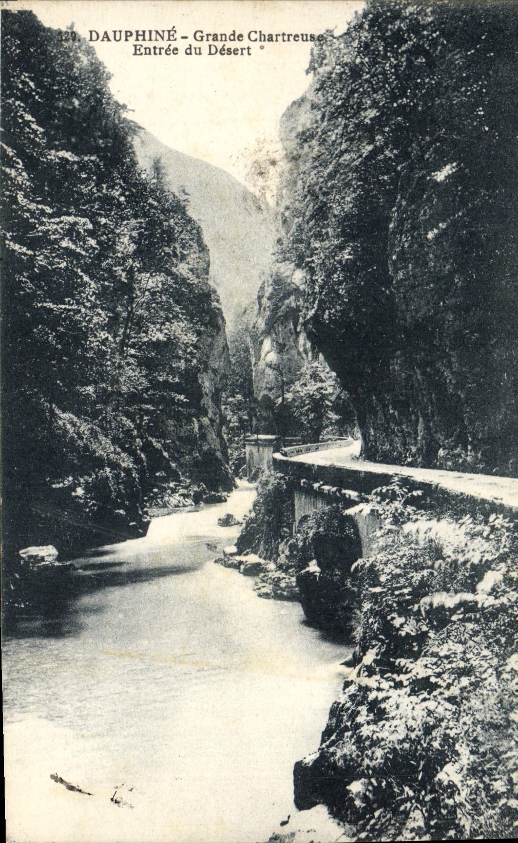 Dauphiné - Grande Chartreuse - Entrée du Désert — P. GAUDE, phot.-édit., Grenoble