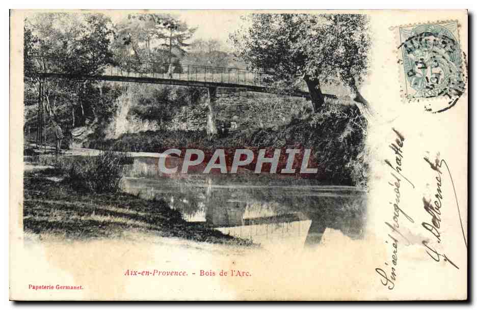 Aix-en-Provence — Bois de l'Arc — Papeterie Germanet