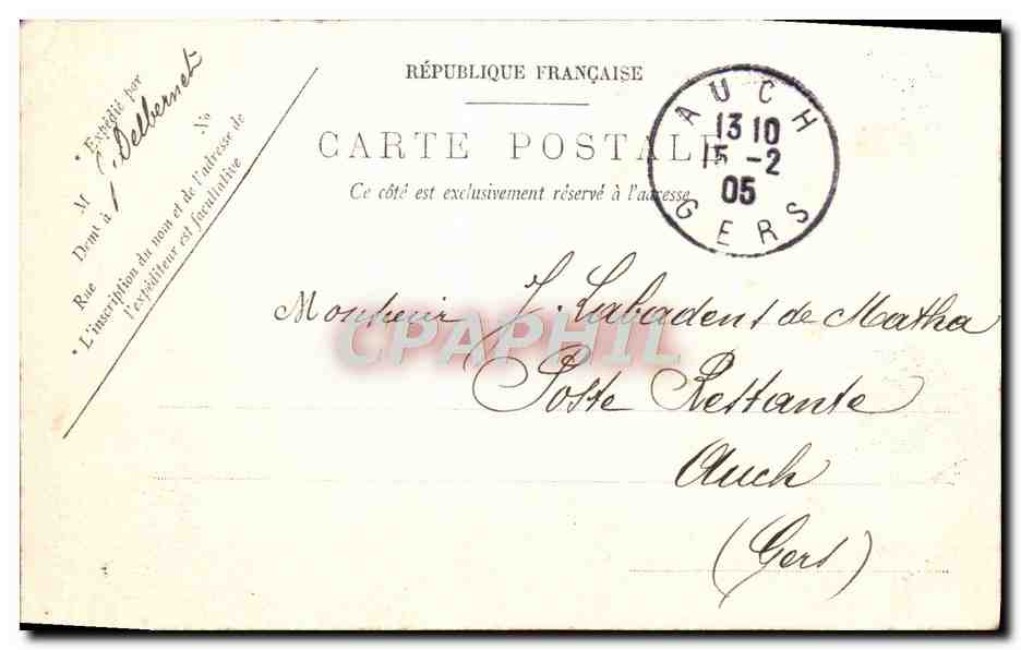 Arles — Cathédrale Sainte-Trophime — Le Cloître — éditeur non identifié, n° 34 — Verso