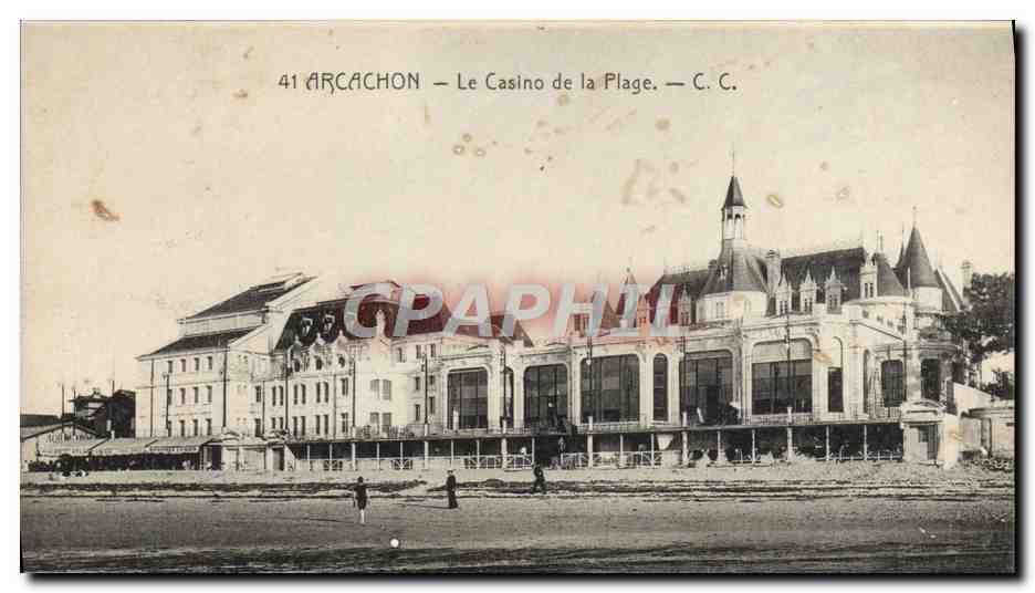 CPA Arcachon Le Casino de la Plage