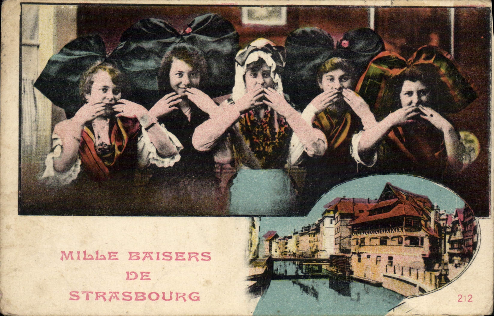 CPA Mille Baisers De Strasbourg