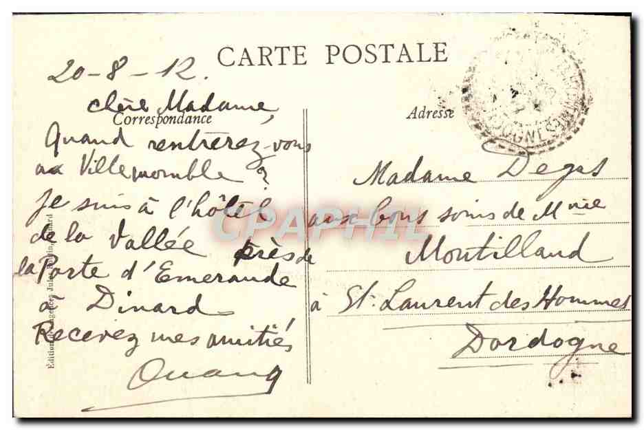 Saint-Suliac - Vue Générale — Merveilleux Voyage de la Rance à bord des Vedettes Dinardaises — Reverso