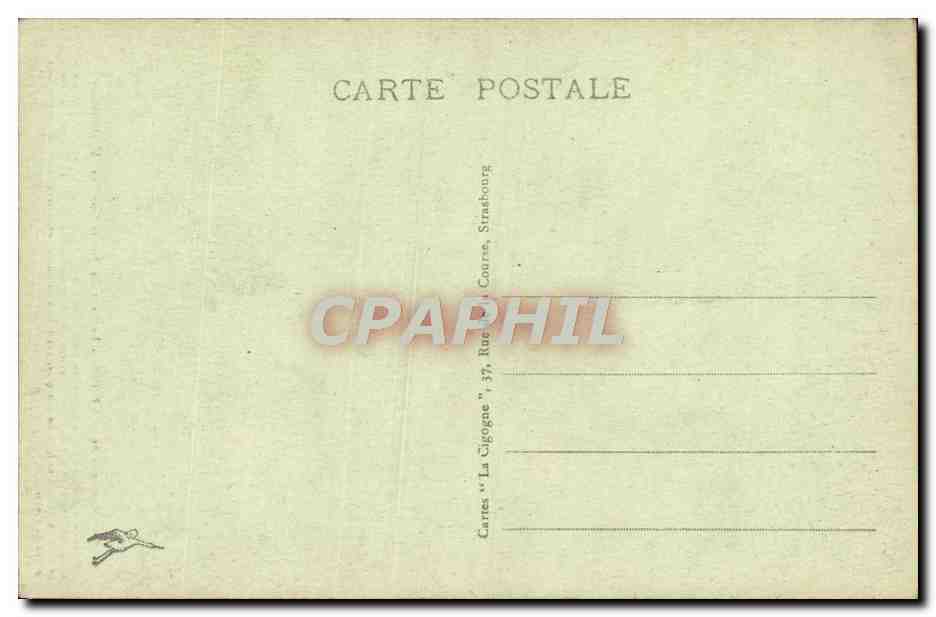 CPA Environs de Saverne Le Sant du Prince Charles Karlssprung  — Verso