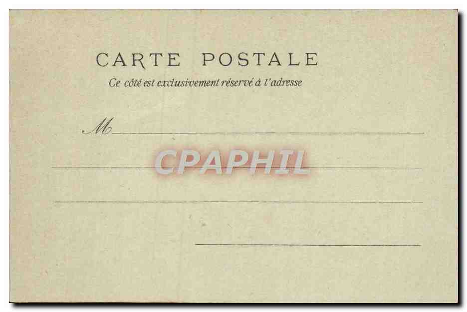 Section Tunisienne — Exposition Universelle de 1900 — Photocol 1091 — Reverso