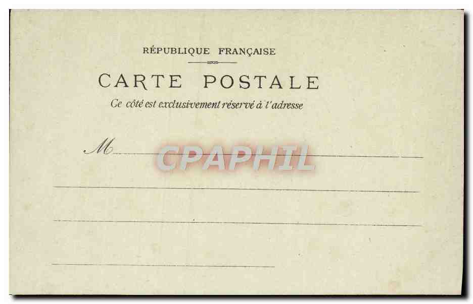 Porte monumentale de l'Exposition de 1900 — Carte Photo n°13 — Verso