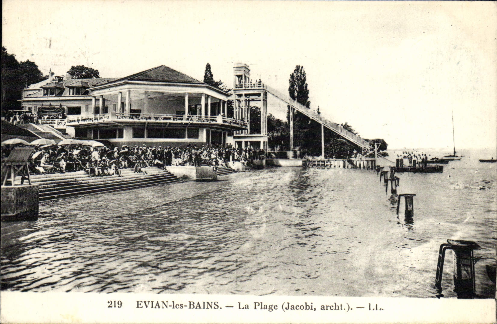 CPA Evian les Bains La Plage 
