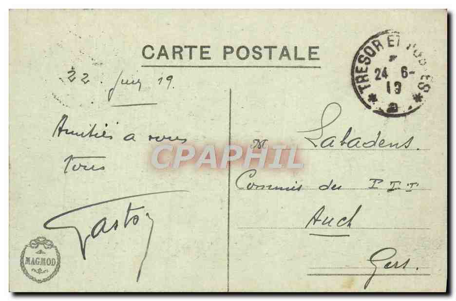 CPA Strasbourg Les Ponts du Rhin Pres de Kehl — Rückseite