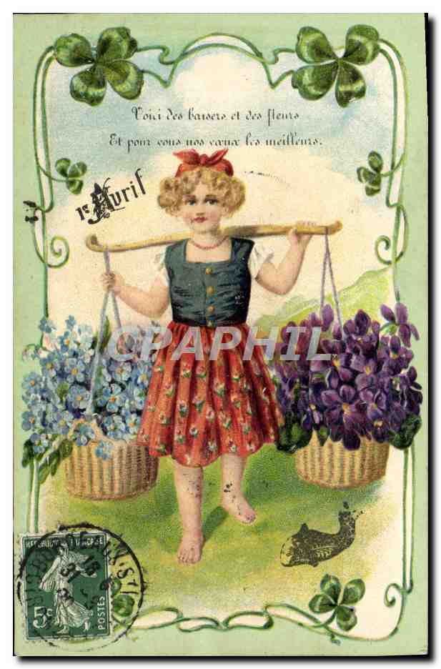CPA Fantaisie Enfant