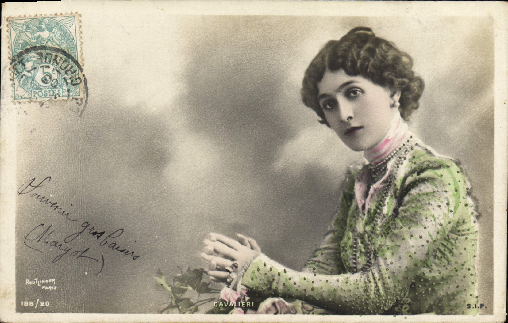 CPA Fantaisie Femme