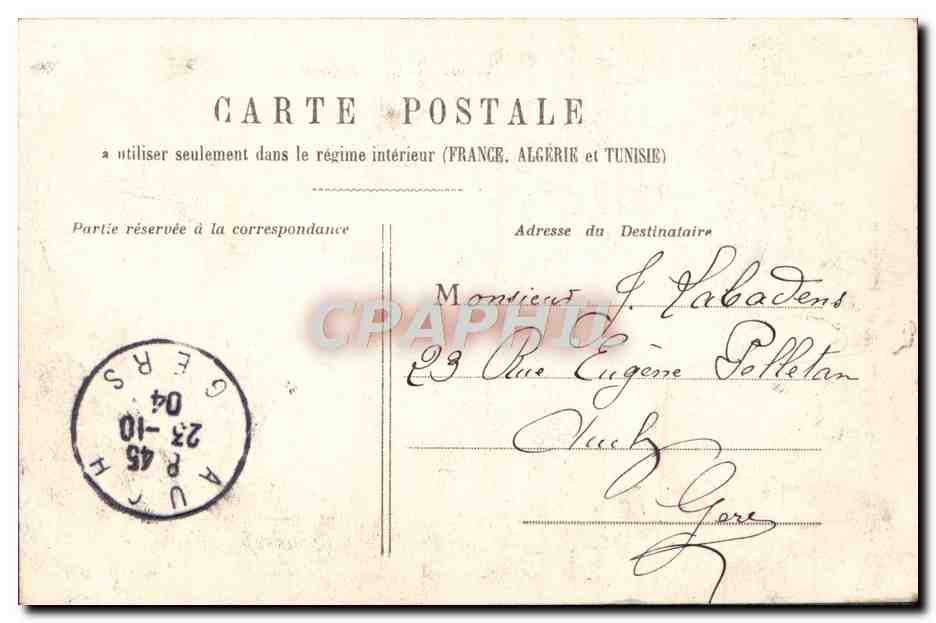 CPA Sourire D'Avril Enfants — Rückseite