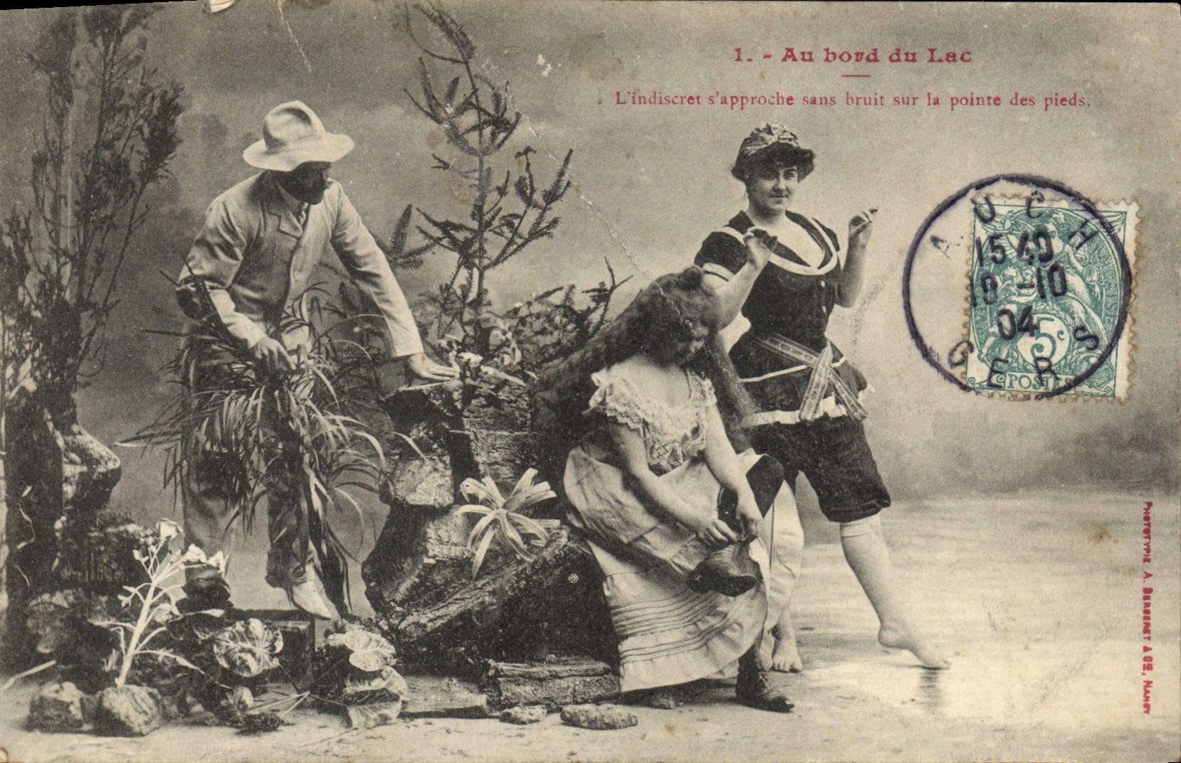 CPA Au Bord Du Lac