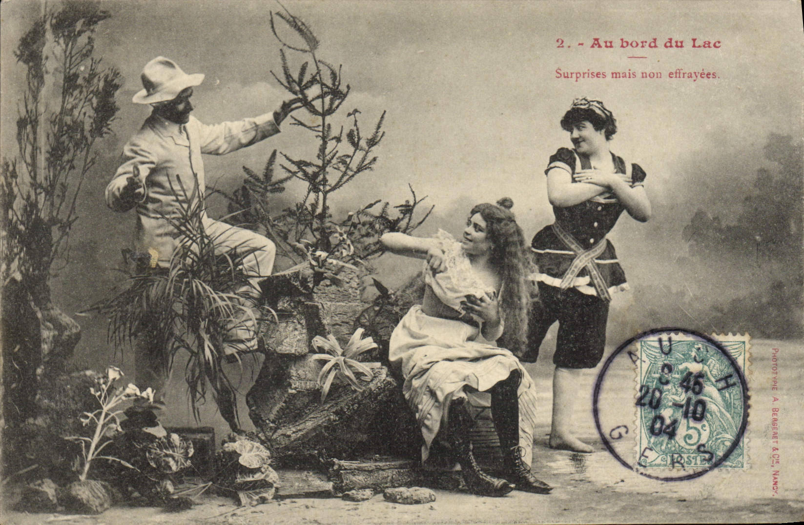 CPA Au Bord Du Lac