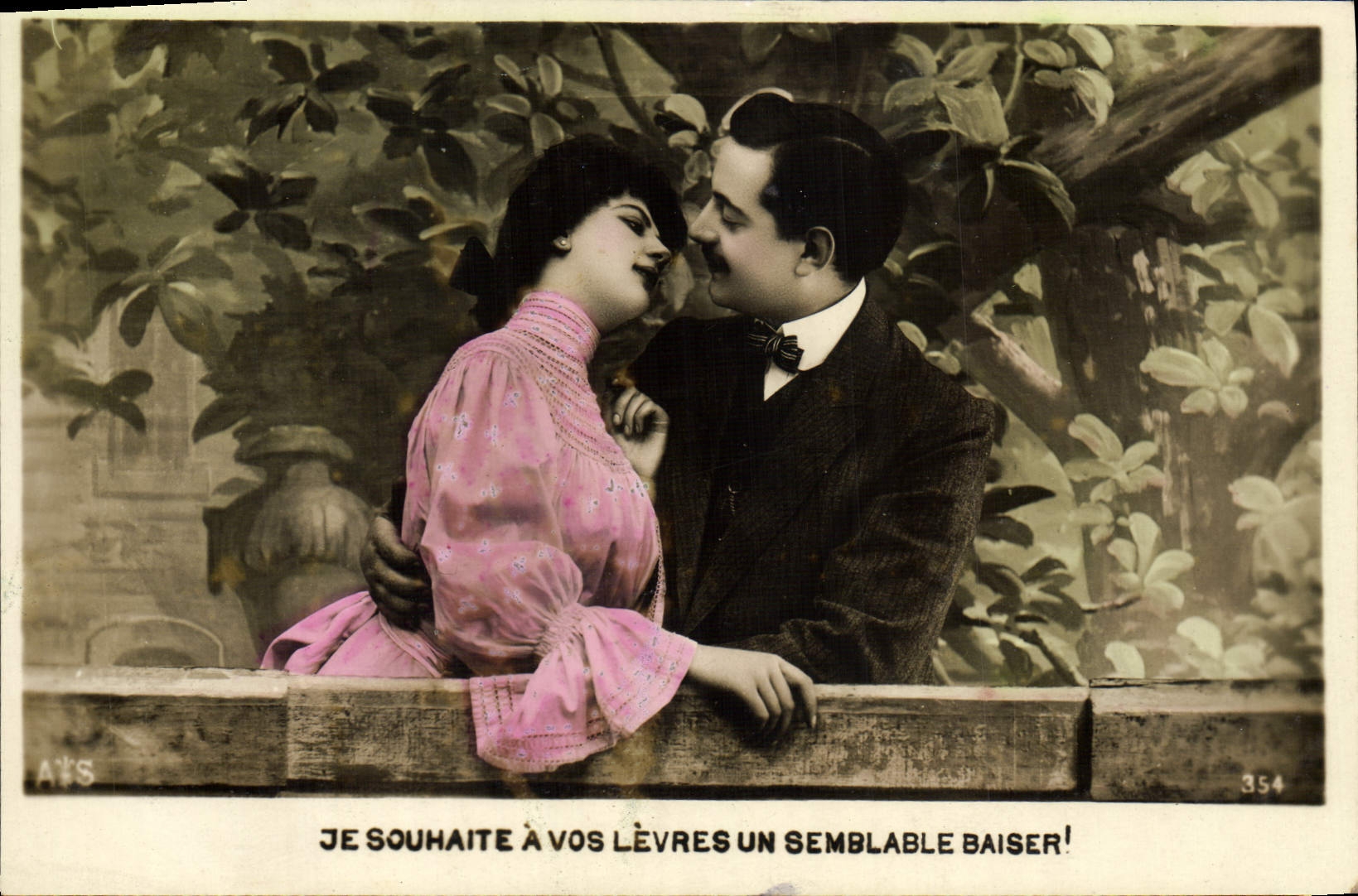 Je souhaite à vos lèvres un semblable baiser — ATS, n° 354