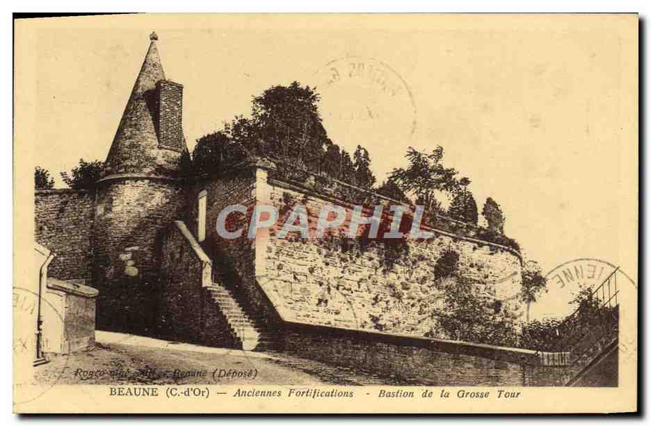 CPA Beaune Anciennes Fortijications Bastion de la grosse tour 