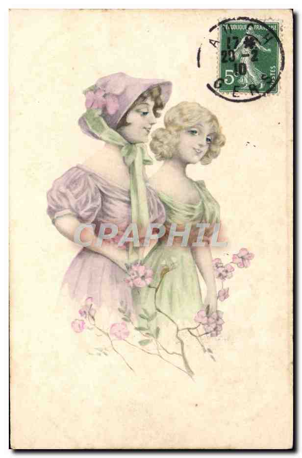 CPA Fantaisie Femmes